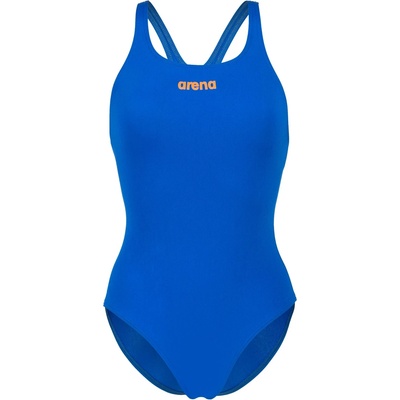 arena Дамски бански костюм Arena Women's Team Swimsuit Swim Pro Solid Swimsuit - Neon Blue / Team Orange - размер 44 (EU) (150-4079-1218)