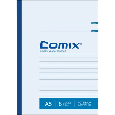 Comix Školní sešit C4507 A5 Hnědá