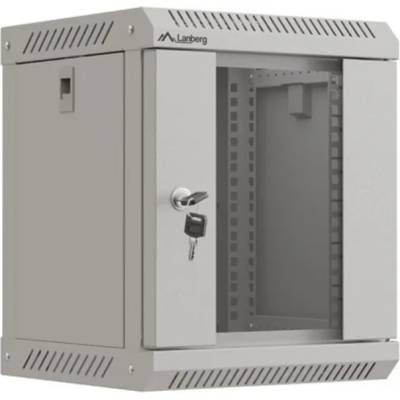 Lanberg Комуникационен шкаф Lanberg 10 6U (300x300), Монтаж на стена, Сив | WF11-3306-10S (WF11-3306-10S)