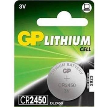 Бутонна батерия литиева gp cr-2450 3v (bva002)