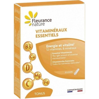 Fleurance Nature Vitamins and Minerals - Essential Vitamineraux [30 капсули]
