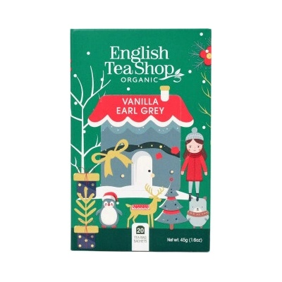 English Tea Shop Vanilka a Earl Grey pro sezonu 20 sáčků