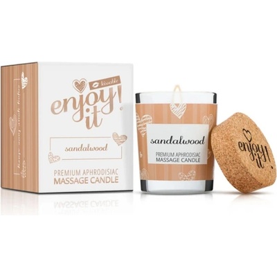 Enjoy it! Masážní svíčka Sandalwood 70 ml