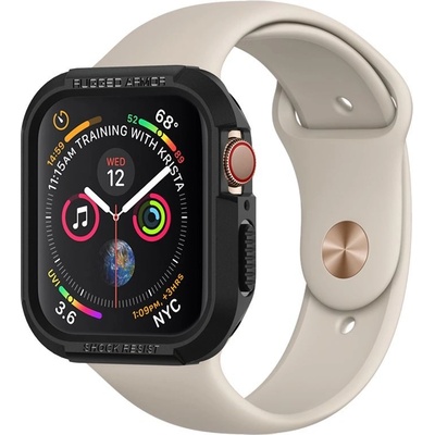 Spigen Rugged Armor Apple Watch 4/5 44mm černý 062CS24469 – Zboží Mobilmania