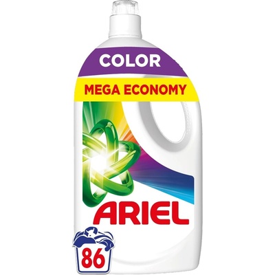 Ariel Течен перилен препарат Ariel Color 3, 87L - 86 изпирания (8700216691796)