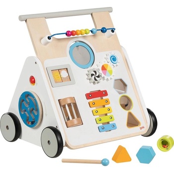 Goki Chodítko dřevěné Motorický set KiddyCruiser