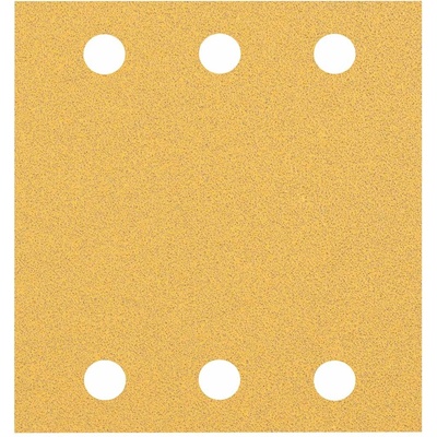 BOSCH Brúsny papier EXPERT C470 so 6 otvormi, 115 x 107 mm, zrnitosť 80, 10 ks 2608900892