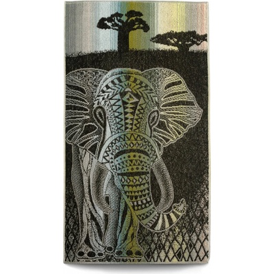 Veba ZARA ručník Africké léto slon III. 55 x 100 cm