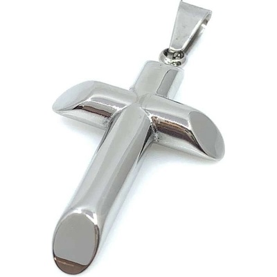 Jan Kos jewellery Přívěsek z oceli kříž 12114744