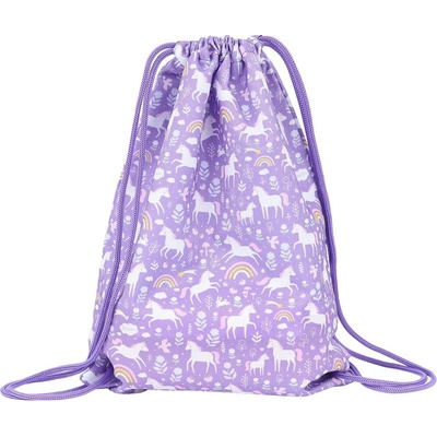 A Little Lovely Company dětský sportovní pytel jednorožci a duha