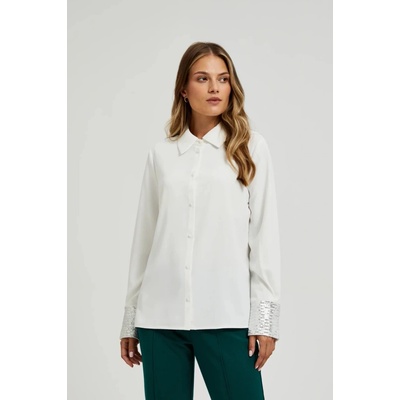 Marisse Marisse Women's Shirt Z-Ko-4549 Off White