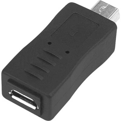 Redukcia microUSB zdierka / miniUSB konektor