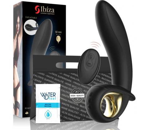 Ibiza Remote Control Inflatable Vibrator