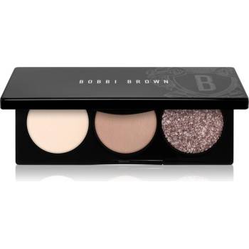 Bobbi Brown Essential Eye Shadow Trios палитра сенки за очи за перфектен външен вид цвят Everyday Greys 4, 4 гр