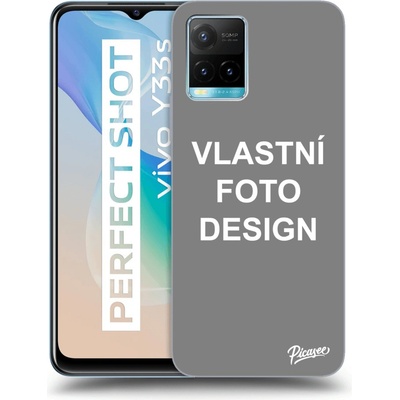 Pouzdro Picasee silikonové Vivo Y33s - Vlastní design/motiv čiré