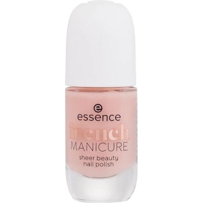 essence French Manicure Sheer Beauty Nail Polish полупрозрачен лак за нокти за френски маникюр 8 ml нюанс 01 Peach Please!