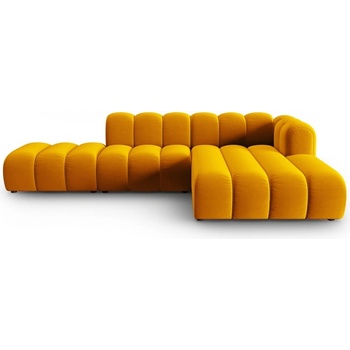 Micadoni Жълт ъглов диван (десен ъгъл) Lupine - Micadoni Home (MIC_0RCO_44_F1_LUPINE7)