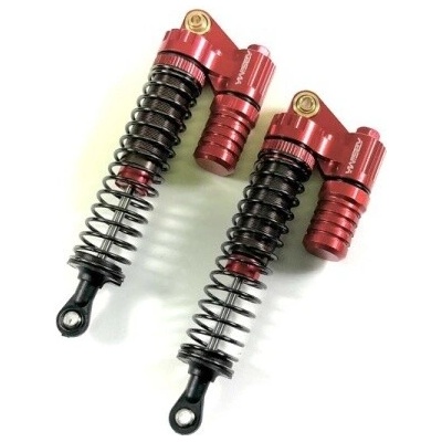 Absima Hliníkové olejové tlumiče Absima Piggyback včetně pružin 1:10 délka 95mm 2ks