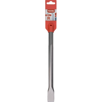 Ploché dláto Extol Premium SDS MAX, 280 x 18 mm, hrot 50 mm