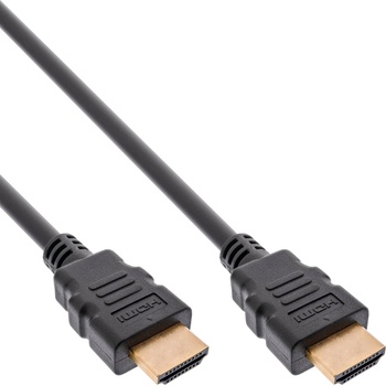 InLine 17955A HDMI кабел 0, 5 м HDMI тип A (стандартен) Черен (17955A) (17955A)