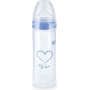 Nuk First Choice PP fľaša New Classic modrá 250 ml