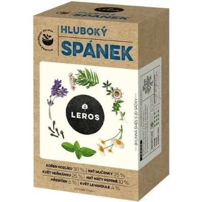 Leros Hluboký spánek bylinný čaj 20 x 1,5 g