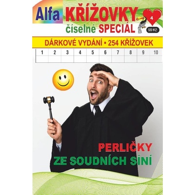 Křížovky číselné speciál 4/2024 - Perličky ze soudních síní - Alfasoft