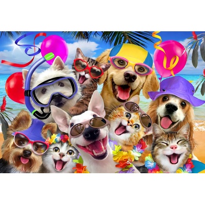 Alipson Puzzle - Puzzle Selfie Beach Party - 1 000 piese