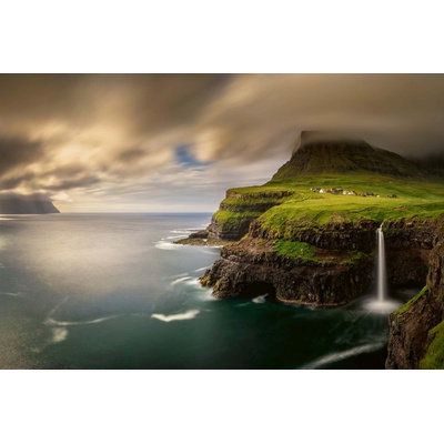 DIMEX ART Флизелинов фототапет скандинавска панорамна гледка 375 x 250 см