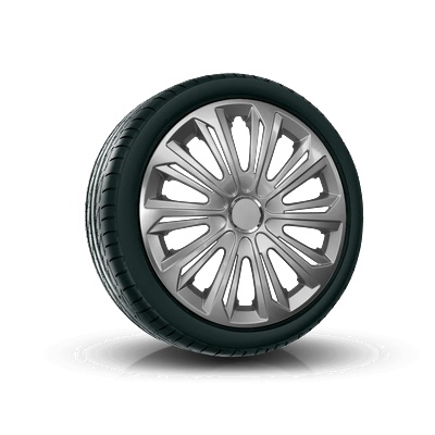 NRM капаци 15", strong СИВ ЛАКИРАНИ 4брой (vtv-pu-22197)