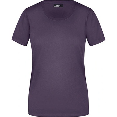 James&Nicholson Dámske tričko JN901 Aubergine