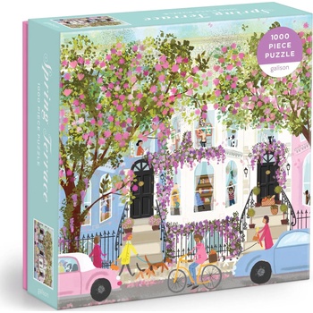 Galison - Puzzle Spring Terrace - 1 000 piese