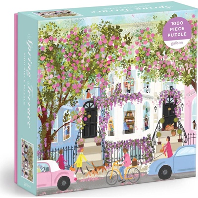 Galison - Puzzle Spring Terrace - 1 000 piese