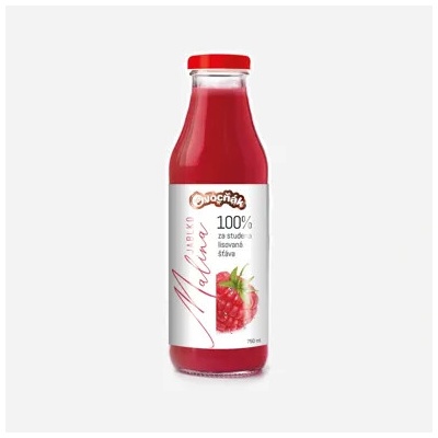 Ovocňák Mušt jablko a malina 750 ml