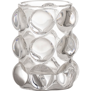 Bloomingville Свещник за чаена свещ Deni 10 см транспарантен (82057023)