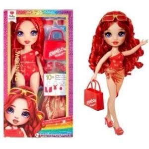 MGA Entertainment Rainbow High: обличане на модна кукла за слънчеви бани - множество