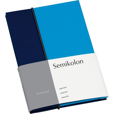Semikolon Фотоалбум Leporello Cutting Edge морскосиньо-син (364855)