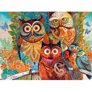Castorland - Puzzle Owls - 2 000 piese