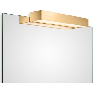 DECOR WALTHER Лампа над огледалото Box Clip On LED 40 см златна мат (0419982)