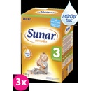 Dojčenské mlieka Sunar 3 Complex 3 x 600 g