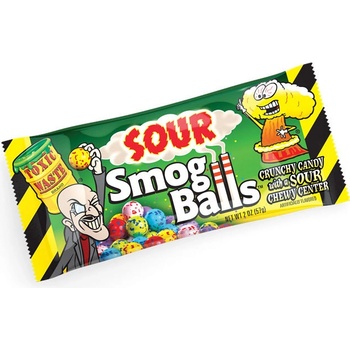 Toxic Waste Smog Balls Sour Candy 48 g