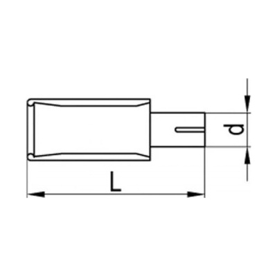 FOX Nerezová koncovka výfuku s volitelným rozmerom / Typ 38 / na prišrubovanie / oválna / zafalcovaná / zošikmená / v priemere 160 x 90 mm / Dĺžka 170|-|500 mm