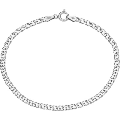 Bealio 03631 stříbrný náramek ROMBO 18 cm 03-03631-0492