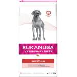 EUKANUBA Veterinary Diets Intestinal - за кучета от всички породи над 1г. с чувствителен стомах и храносмилателни проблеми, 12kg
