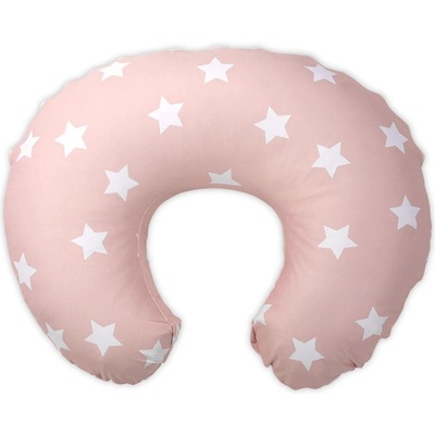 Lorelli ВЪЗГЛАВНИЦА ЗА КЪРМЕНЕ happy ЗВЕЗДИ pale blush (3800166109015)