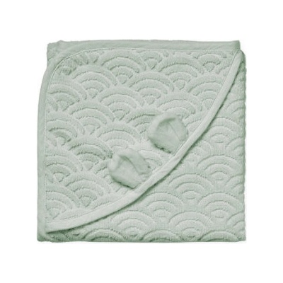 Cam Copenhagen Osuška s kapucí a ušima baby zelená – Sleviste.cz