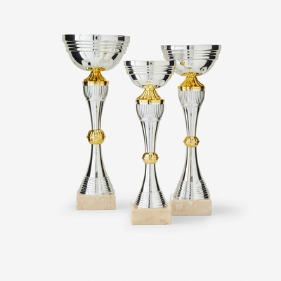 TROPHÉE VAINQUEURS Sada 3 pohárů 30 cm, 33 cm, 35 cm
