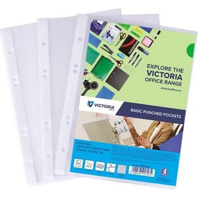 VICTORIA OFFICE Euroobal A5 50 mikronů drsný povrch 100 ks