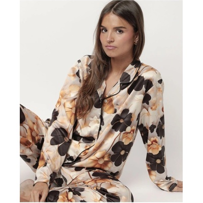 Admas САТЕНЕНА ПИЖАМА flowers luxury 63606