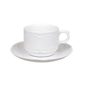 Gural Porselen - Флора Чаша с чинийка 220ml. (FLO 02 CT) (0180159)